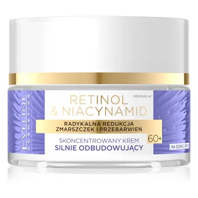 Eveline Cosmetics Retinol & Niacynamid megújító nappali krém 60+ SPF 20 50 ml