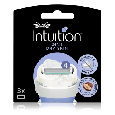 Wilkinson Sword Intuition Dry Skin tartalék pengék 3 db