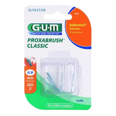 G.U.M Proxabrush Classic tartalék fogköztisztító kefe 8 db 0,9 mm (Interdental Brush) 8 db