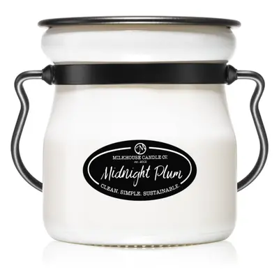 Milkhouse Candle Co. Creamery Midnight Plum illatgyertya Cream Jar 142 g