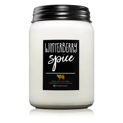 Milkhouse Candle Co. Farmhouse Winterberry Spice illatgyertya 737 g