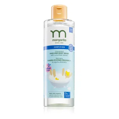 Margarita Hair and Body tisztító gél testre és hajra 2 az 1-ben gyermekeknek 250 ml