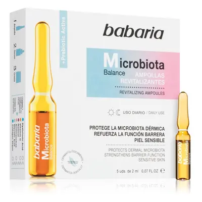 Babaria Microbiota Balance revitalizáló szérum ampullákban 5x2 ml