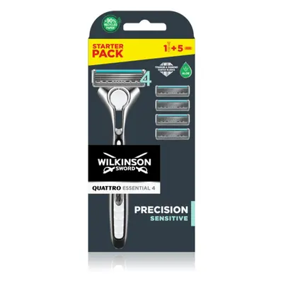 Wilkinson Sword Quattro Titanium Sensitive borotva + cserepenge 1 db