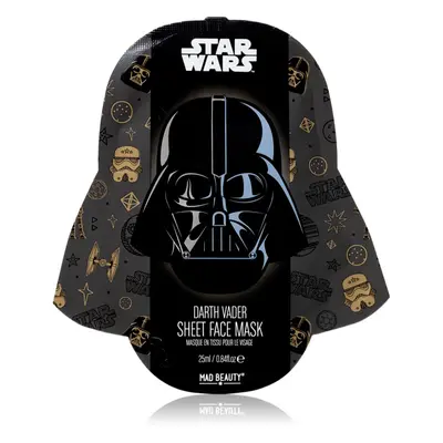 Mad Beauty Star Wars Darth Vader antioxidáns fátyolmaszk teafa kivonattal 25 ml