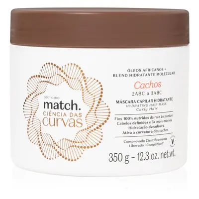 Match. Ciência das Curvas hidratáló maszk a hullámos és göndör hajra 350 ml