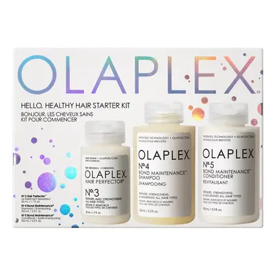 Olaplex Hello, Healthy Hair Starter Kit háromfázisú revitalizáló ápolás minden hajtípusra