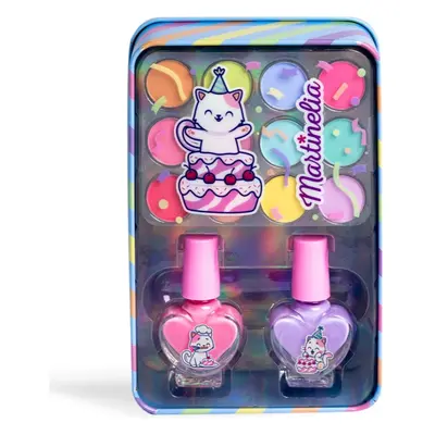 Martinelia Yummy Eyes & Nails Tin Box szett gyermekeknek 3+