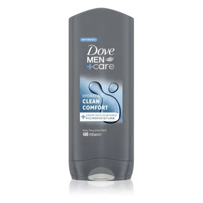 Dove Men+Care Clean Comfort fürdőgél férfiaknak 400 ml