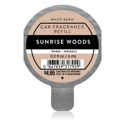 Bath & Body Works Sunrise Woods illat autóba utántöltő 6 ml