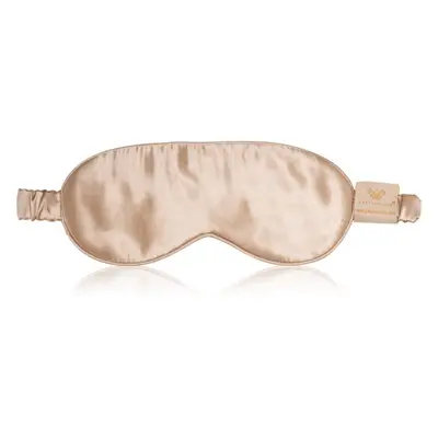 Crystallove Silk Eye Mask alvómaszk Gold