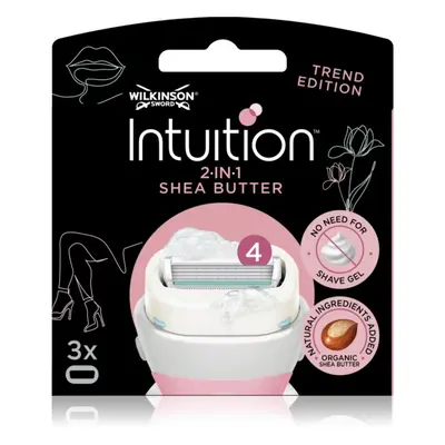 Wilkinson Sword Intuition 2in1 Shea Butter tartalék pengék 3 db