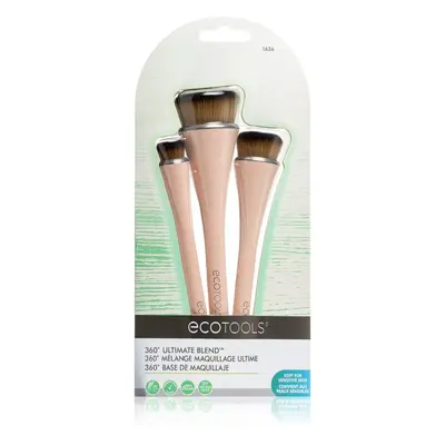 EcoTools 360° Ultimate Blend™ ecset szett az arcra