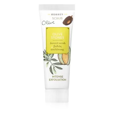 Korres Olive Stones mélytisztító peeling 18 ml