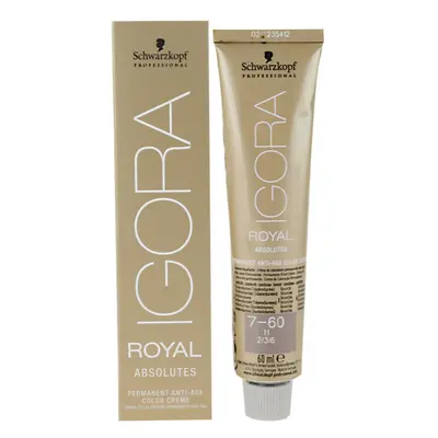 Schwarzkopf Professional IGORA Royal Absolutes hajfesték árnyalat 6-60 Dark Blonde Chocolate Nat