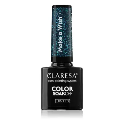 Claresa SoakOff UV/LED Color Make a Wish géles körömlakk árnyalat 7 5 g