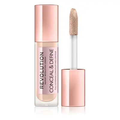 Makeup Revolution Conceal & Define folyékony korrektor árnyalat C4.5 4 g