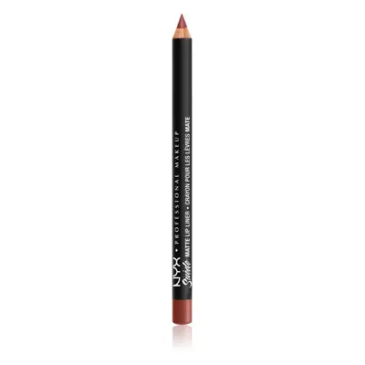 NYX Professional Makeup Suede Matte Lip Liner Matt ajakceruza árnyalat 34 Alabama 1 g