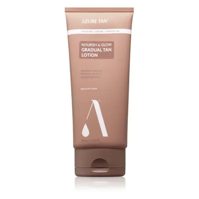 Azure Tan Nourish & Glow önbarnító krém testre árnyalat Medium/Dark 200 ml