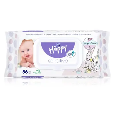 Bella Baby Happy Sensitive nedves törlőkendő gyerekeknek 56 db