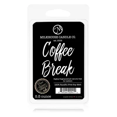 Milkhouse Candle Co. Creamery Coffee Break illatos viasz aromalámpába 155 g