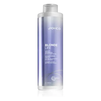 Joico Blonde Life Violet Shampoo lila sampon a szőke és melírozott hajra 1000 ml