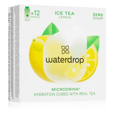 Waterdrop Microdrink Ice Tea ital C- és B3-vitaminnal íz Lemon 12 db