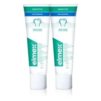 Elmex Sensitive Whitening fogkrém természetesen fehér fogakra 2x75 ml