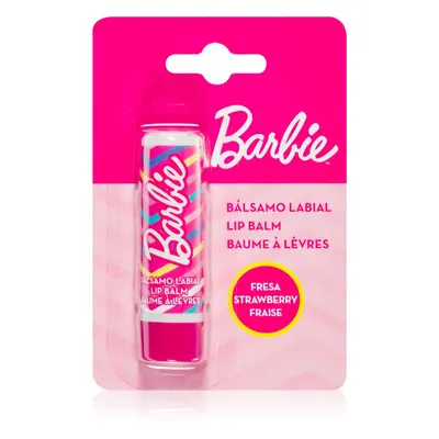 Barbie Lip Balm Strawberry ajakbalzsam eper ízzel gyermekeknek 4 g