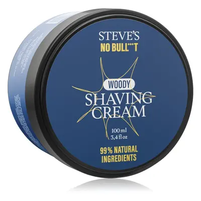 Steve's No Bull***t Shaving Cream borotválkozási krém Sandalwood 100 ml