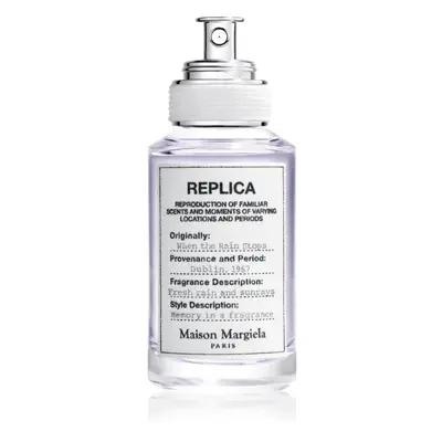 Maison Margiela REPLICA When the Rain Stops Eau de Toilette unisex 30 ml