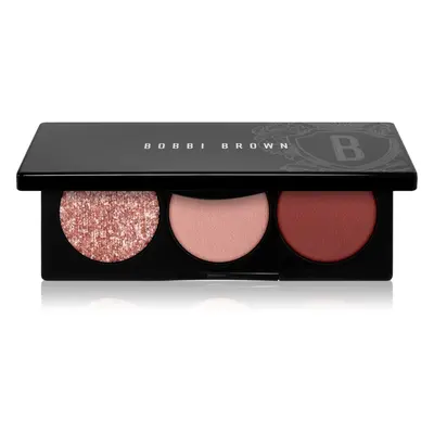 Bobbi Brown Essential Eye Shadow Trios szemhéjfesték paletta a tökéletes küllemért árnyalat Sunr