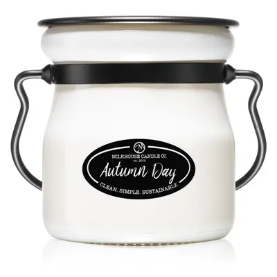 Milkhouse Candle Co. Creamery Autumn Day illatgyertya Cream Jar 142 g