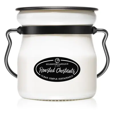 Milkhouse Candle Co. Creamery Roasted Chestnuts illatgyertya Cream Jar 142 g