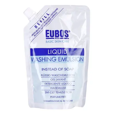 Eubos Basic Skin Care Blue parfümmentes tisztító emulzió utántöltő 400 ml