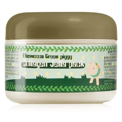 Elizavecca Green Piggy Collagen Jella Pack feszesítő kollagén maszk intenzív helyreállító és bőr