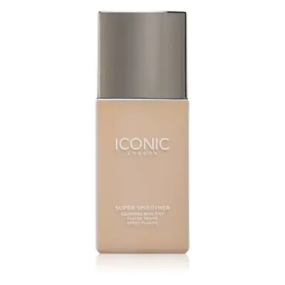 ICONIC London Super Smoother Blurring Skin Tint könnyű hidratáló alapozó árnyalat Warm Light 30 