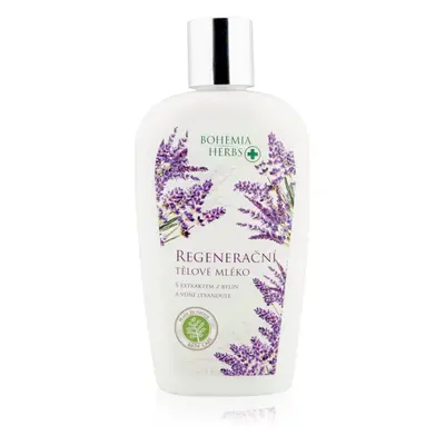 Bohemia Gifts & Cosmetics Bohemia Herbs Lavender regeneráló testápoló tej 250 ml