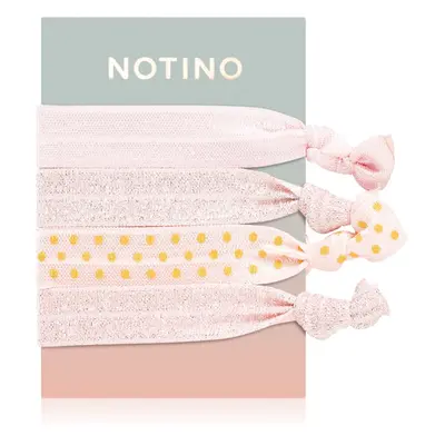 Notino Pastel Collection Hair elastics hajgumik Pink 4 db