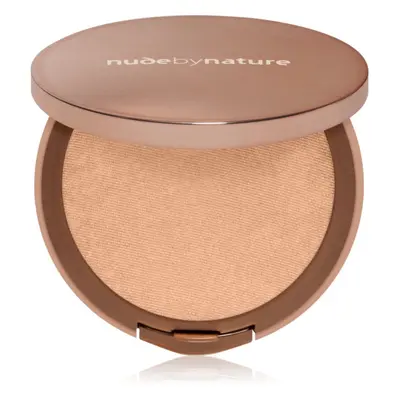 Nude by Nature Flawless Pressed Powder Foundation kompakt púderes alapozó árnyalat W4 Soft Sand 