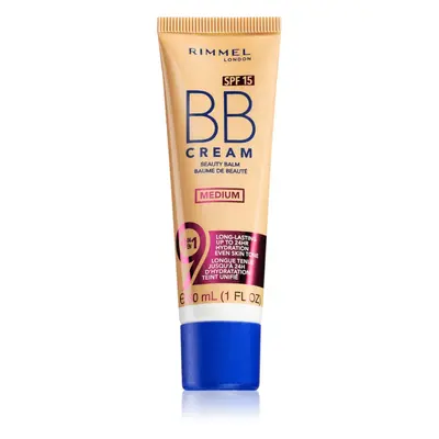 Rimmel BB Cream 9 in 1 BB krém SPF 15 árnyalat Medium 30 ml