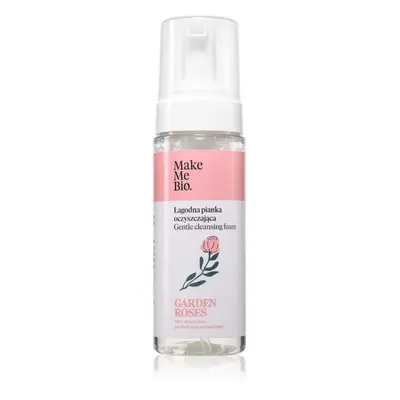 Make Me BIO Garden Roses finoman tisztító hab az arcra 160 ml