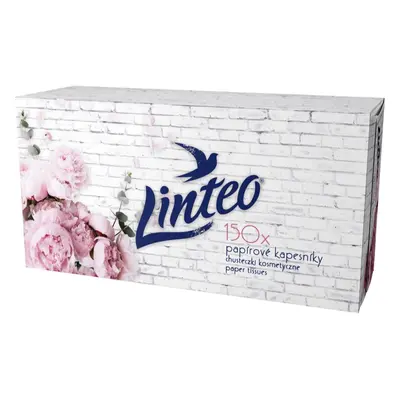 Linteo Paper Tissues Two-ply Paper, 150 pcs per box papírzsebkendő 150 db