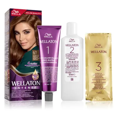 Wella Wellaton Intense tartós hajfesték Argán olajjal árnyalat 6/7 Magnetic Chocolate 1 db