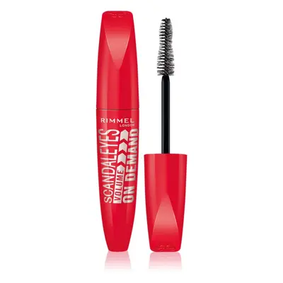 Rimmel ScandalEyes Volume On Demand dúsító szempillaspirál árnyalat 002 Black Brown 12 ml