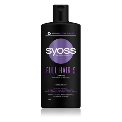 Syoss Intense Fullness sampon világos hajra dús és élettel teli hatásért 440 ml