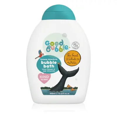 Good Bubble Snail & the Whale Bubble Bath habfürdő gyermekeknek Lotus Flower & Sea Minerals 400 