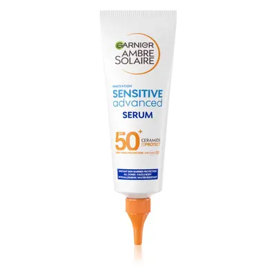 Garnier Ambre Solaire Sensitive Advanced védő szérum testre SPF 50+ 125 ml