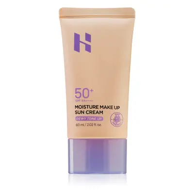 Holika Holika Moisture Make Up Sun Cream védő tonizáló krém arcra SPF 50+ 60 ml