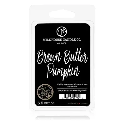 Milkhouse Candle Co. Creamery Brown Butter Pumpkin illatos viasz aromalámpába 155 g